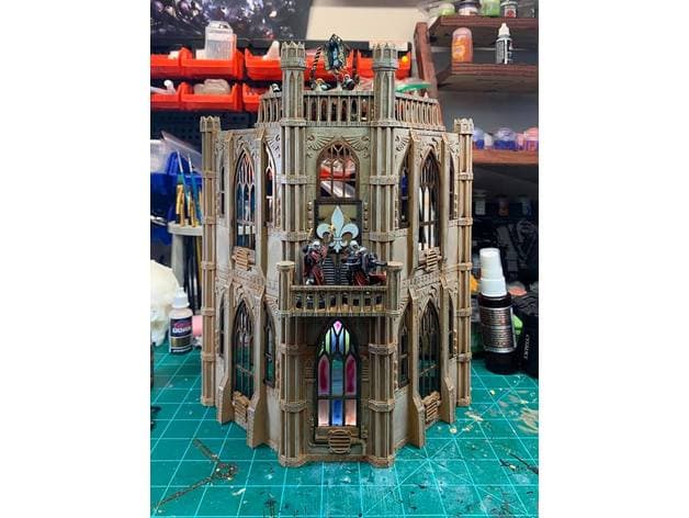 Battle Sisters Blessed Sanctuary – Adeptas Sororitas Gothic Ruins Terrain