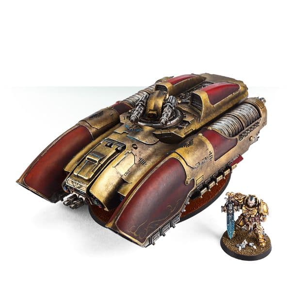 Coronus Grav-Carrier – Adeptus Custodes Heavy Transport Proxy