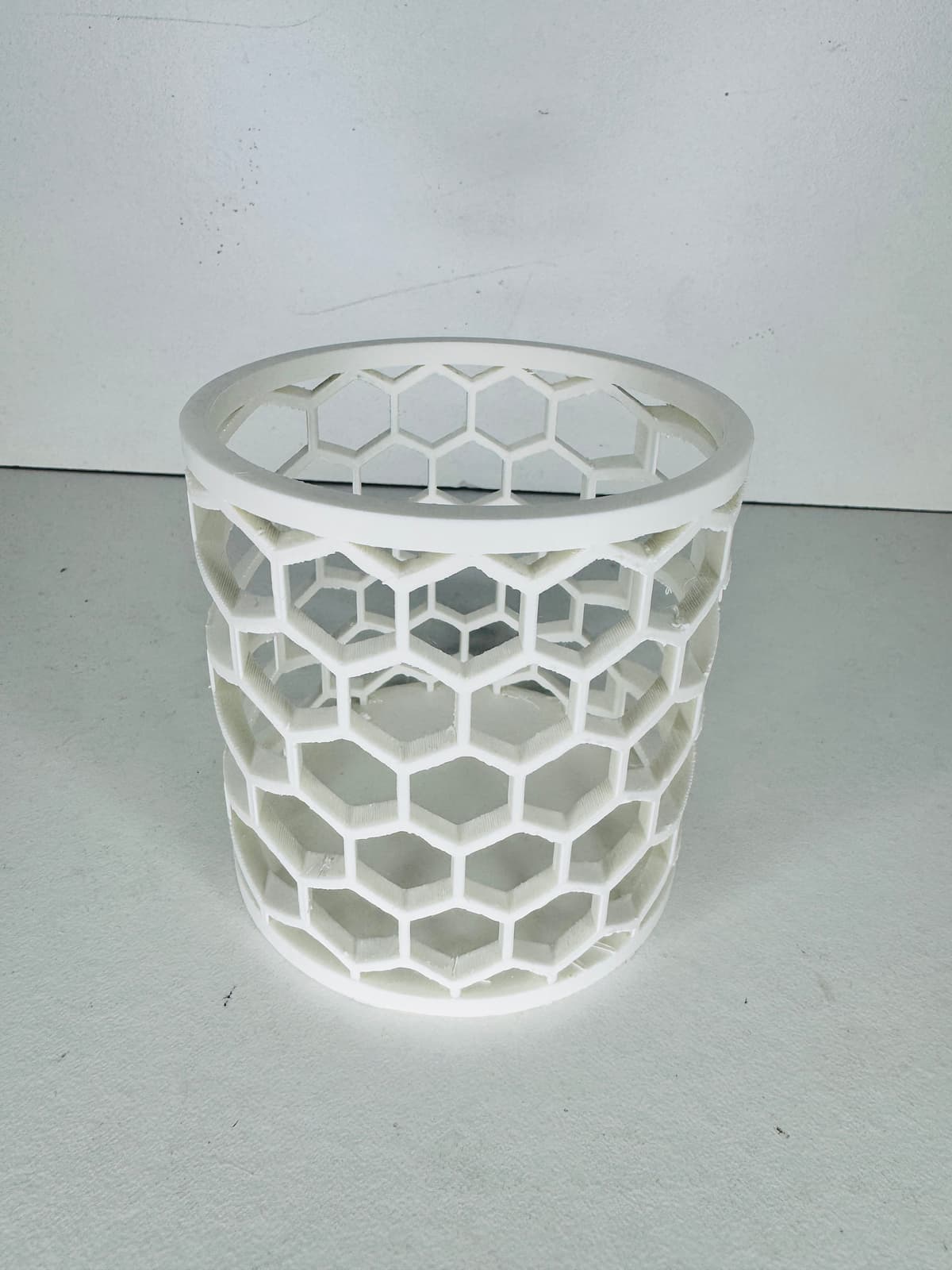 Honeycomb Desk Organiser – Geometric Storage Container