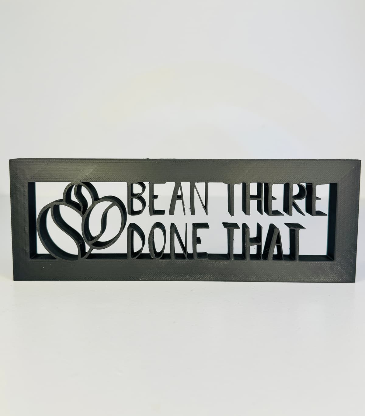 ☕ Bean There, Done That – Coffee Shelf Decor