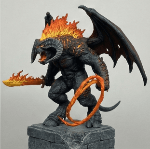 Daemon Beast Figure