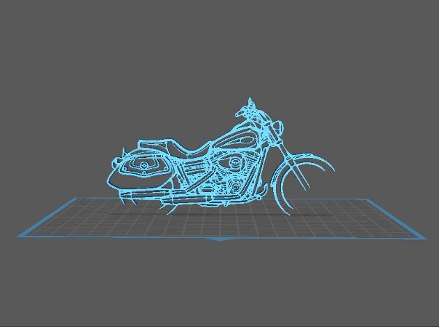 Harley Davidson - Dyna Lowrider Wall Art