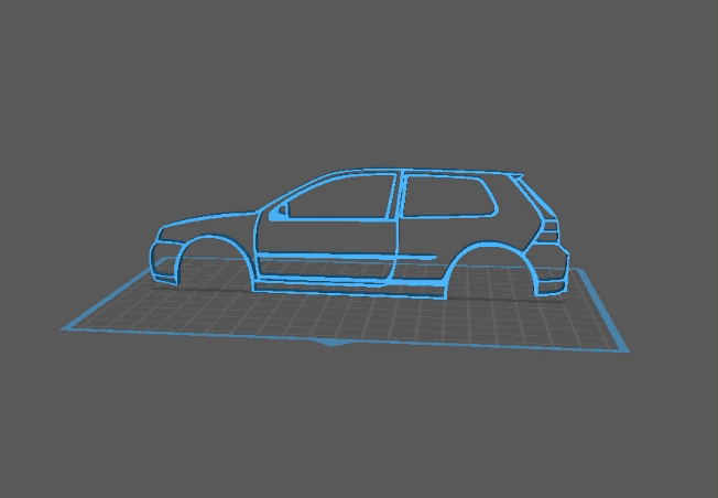 Volkswagen - Golf 4 Wall Art