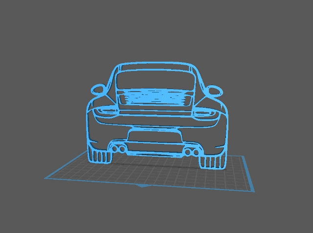 Porsche - 911 modele 997 Wall Art