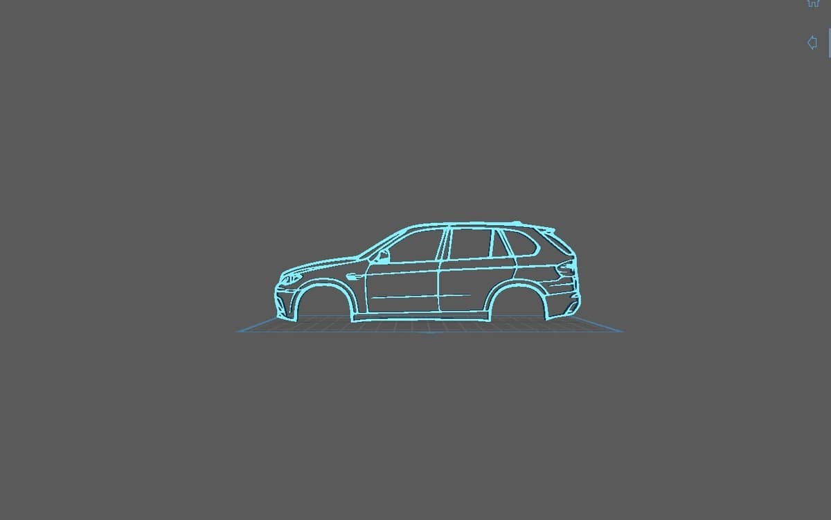 BMW - X5 E70 2010 Wall Art
