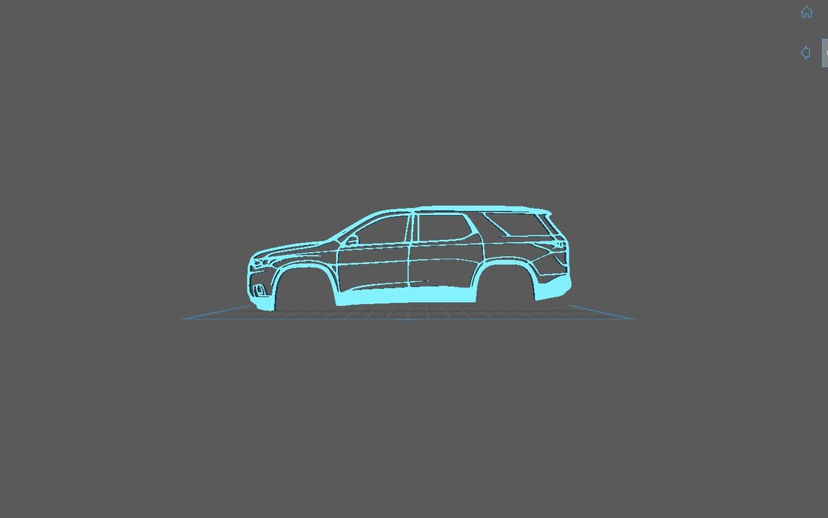 Chevrolet - Traverse 2018 Wall Art