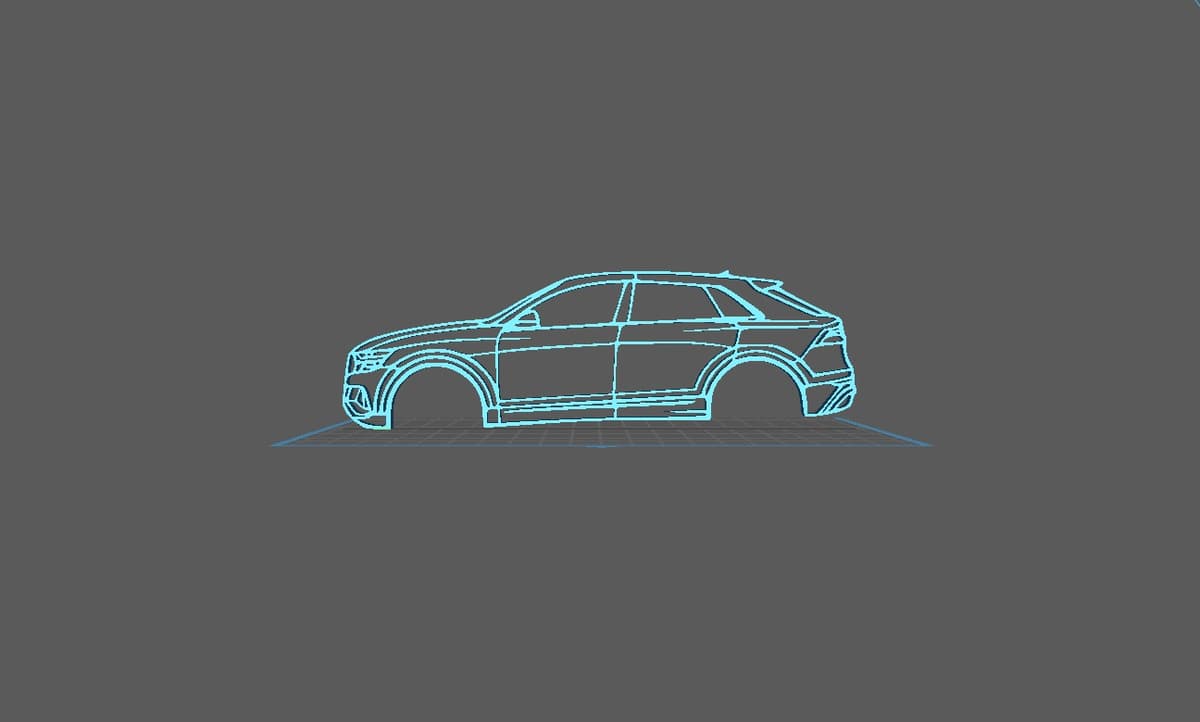 Audi - SQ8 2020 Wall Art