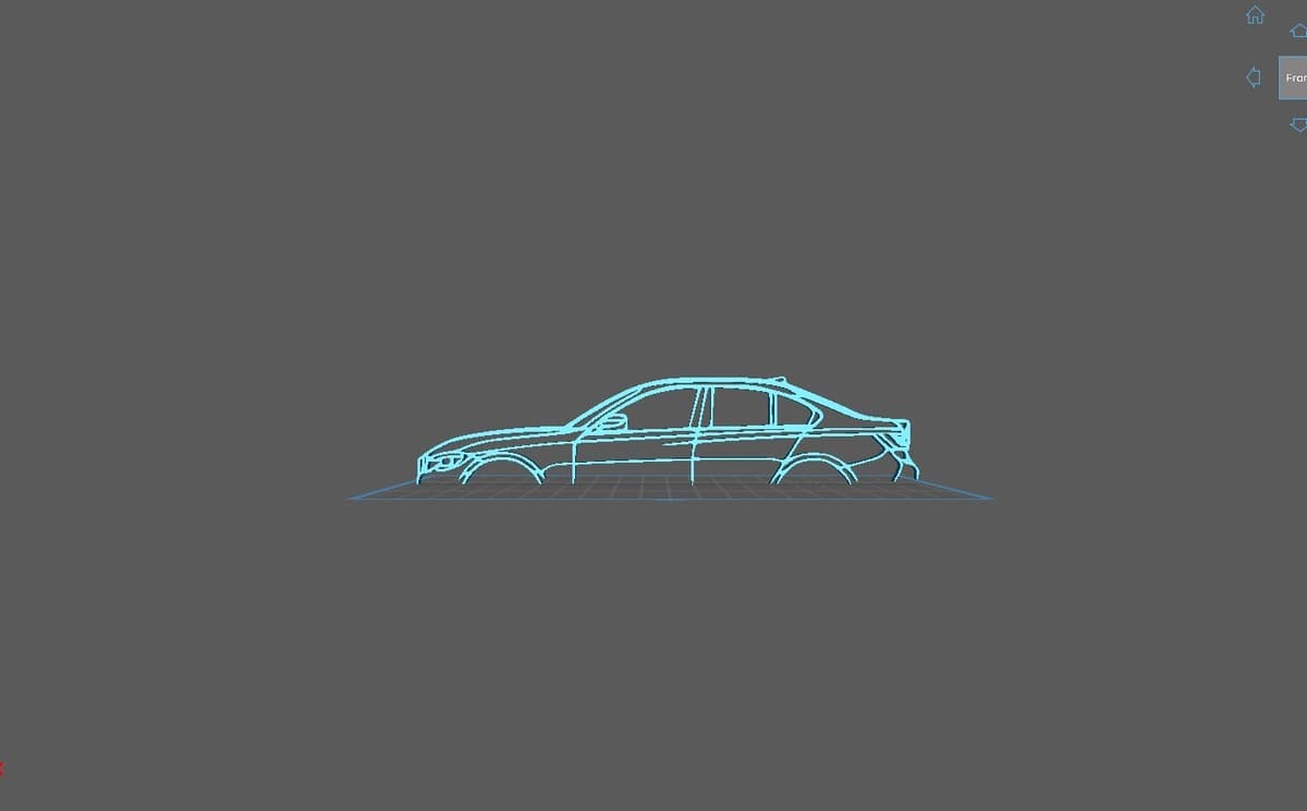 BMW - G20 M340 Wall Art