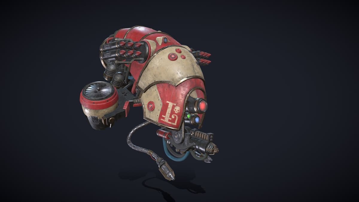 Vulturax Stratos-Automata – Flying Spirit of the Machine God (30k Style)