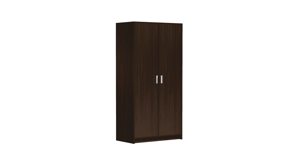 Modern 2-Door Wardrobe Cabinet
