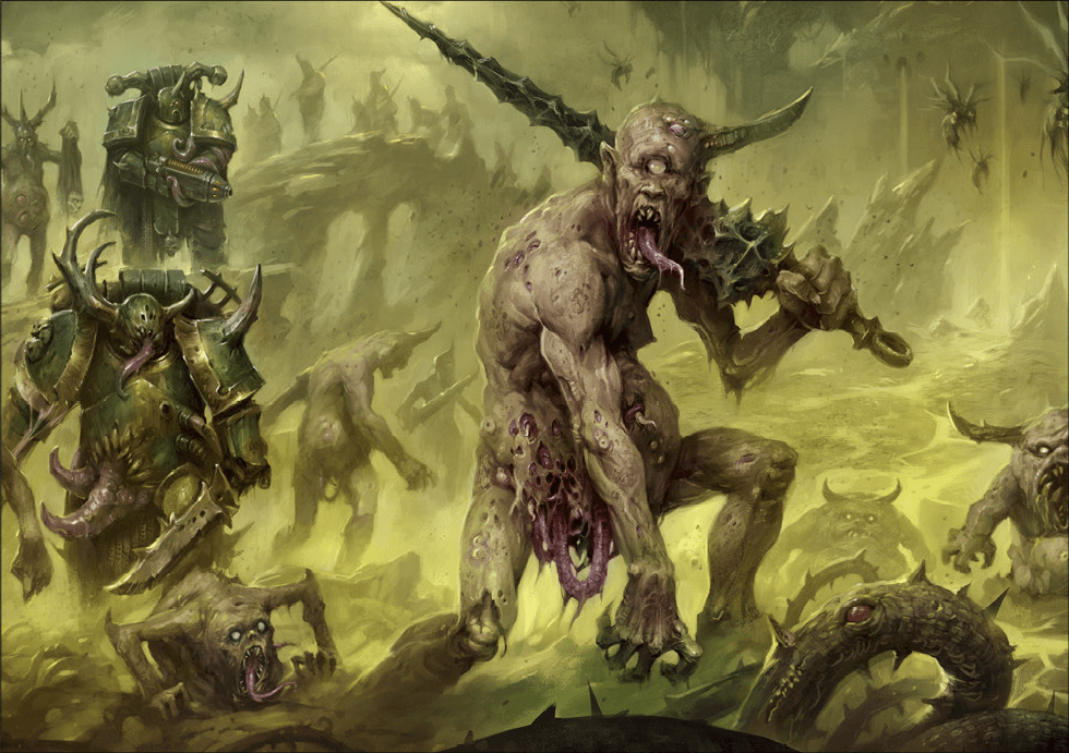 Plaguebearers – Poxwalker Daemon Horde