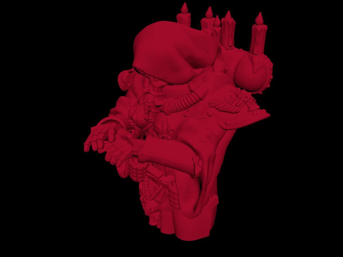 Battle Sister Tank Commander – Adeptas Sororitas Vehicle Commander Proxy (28–32mm Scale)