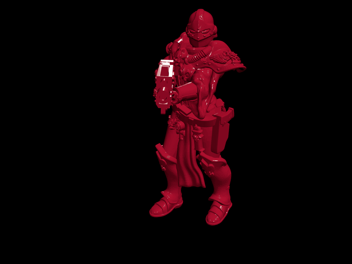 Battle Sister in Shooting Stance – Adeptas Sororitas Infantry Proxy (Single Model)