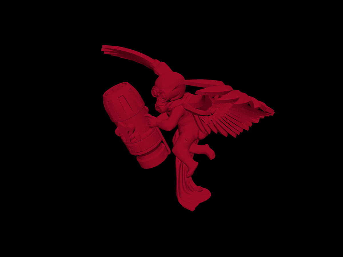 Battle Sister Cherub – Adeptas Sororitas Cherub Proxy (28–32mm Scale)