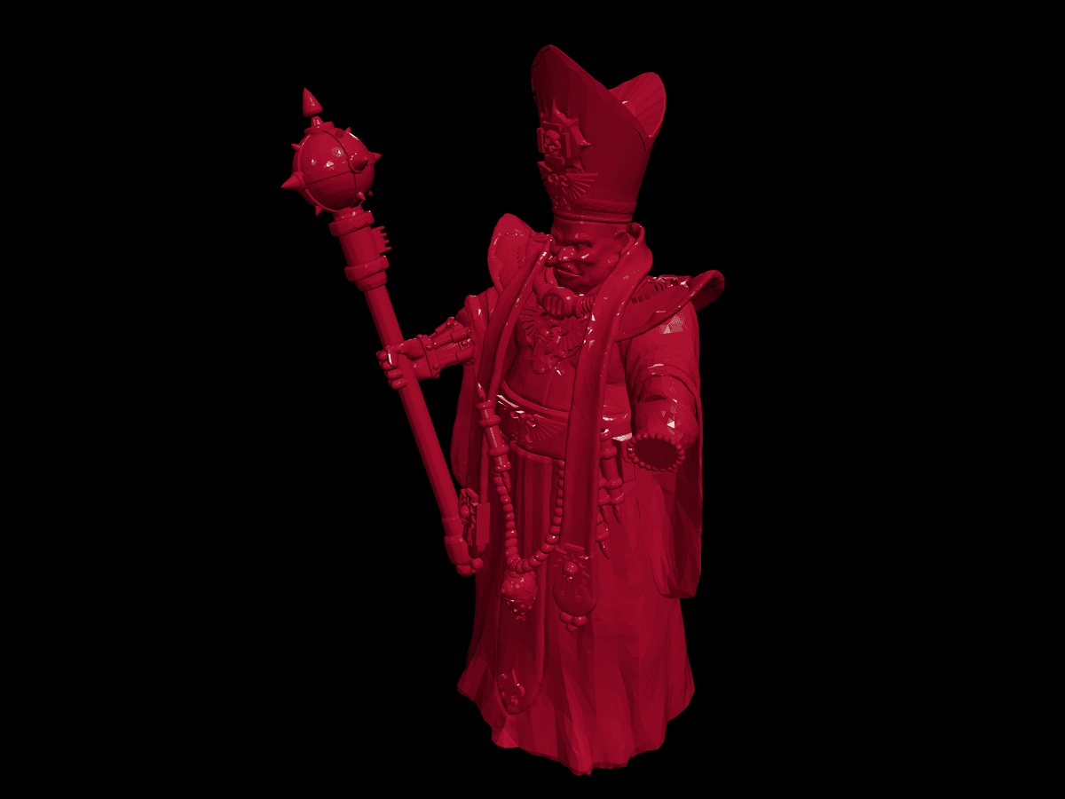 Ministorum Priest – Taddeus the Purifier–Style Proxy for Adeptas Sororitas Armies