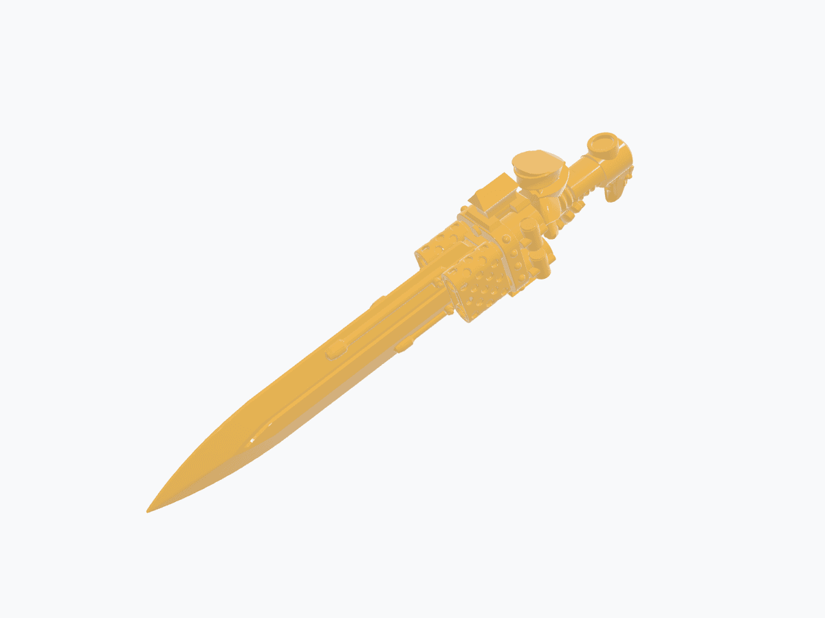 Dreadnought Sword & Shield – Adeptus Custodes Melee Loadout