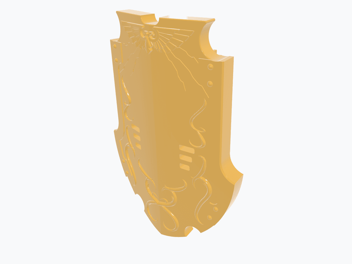 Dreadnought Sword & Shield – Adeptus Custodes Melee Loadout