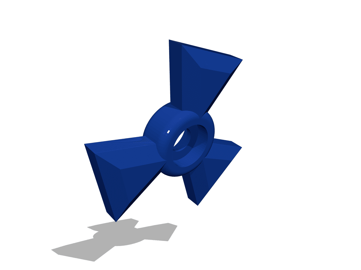 โข๏ธ Radioactive Fidget Spinner โ Tri-Blade Hazard Design