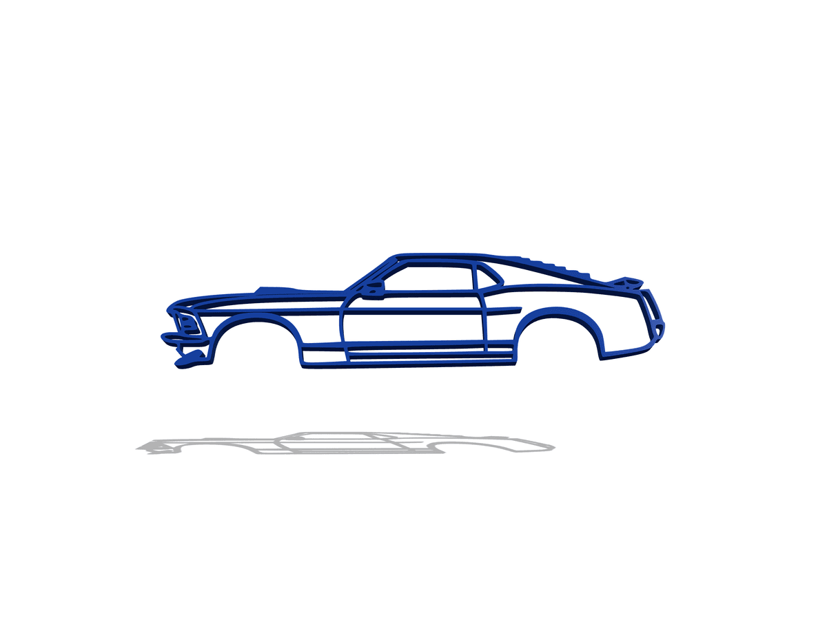 Ford - Mustang Mach 1 Wall Art