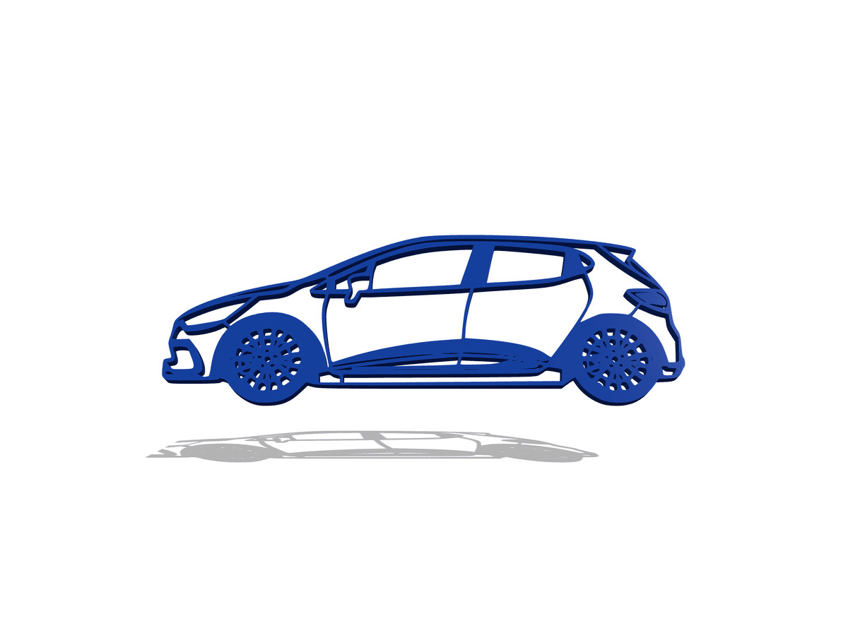 Renault - Clio 4 RS Wall Art