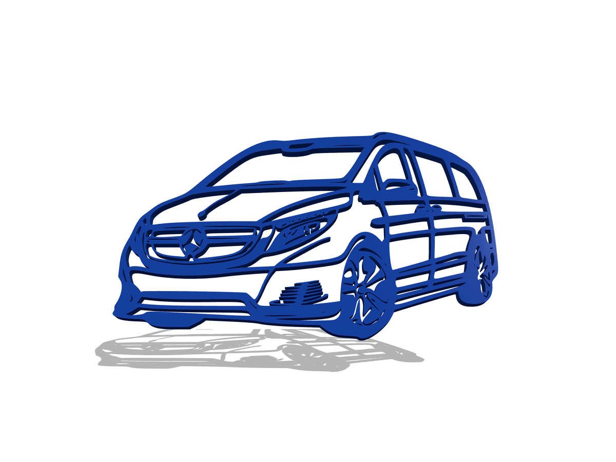 Mercedes - Classe V Wall Art