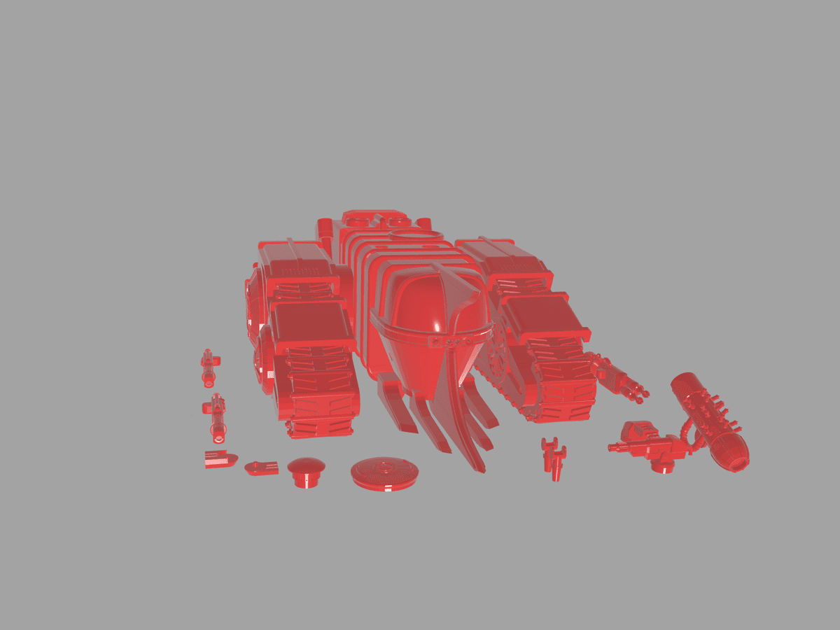 Macrocarid Explorator – Martian Heavy Tank Proxy