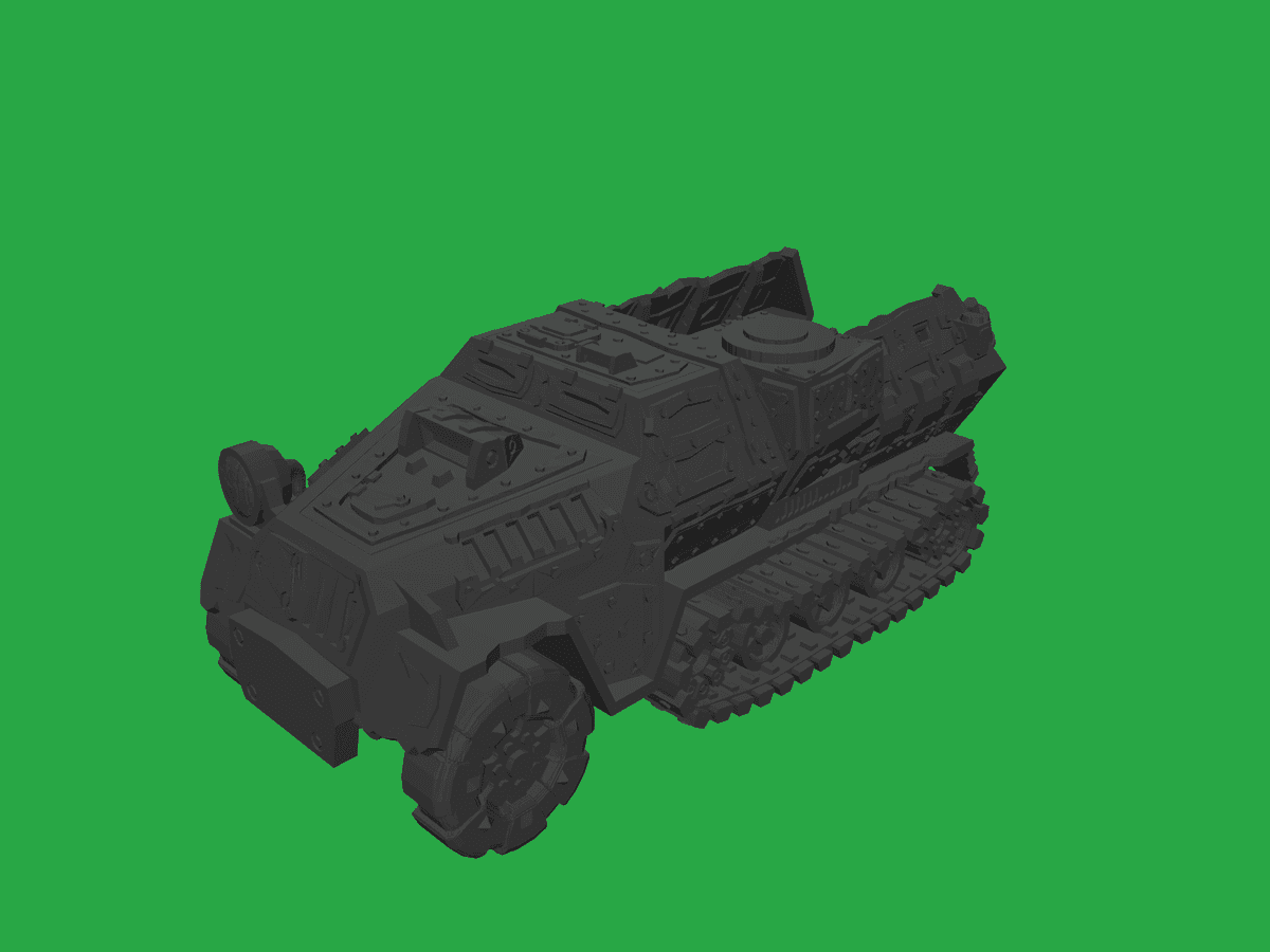 Ork Trukk Half Trak
