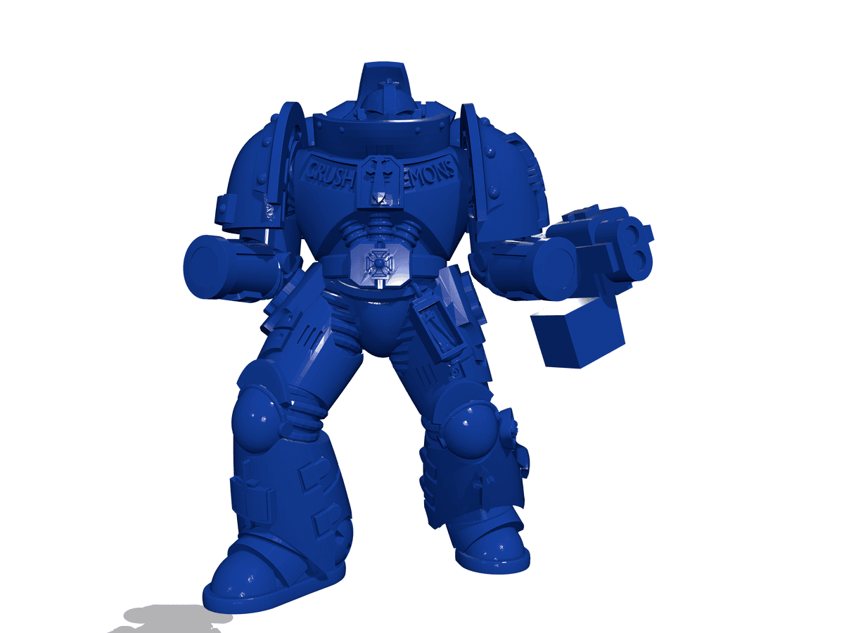 Grey Knight Strike Knights – Power Armour Squad