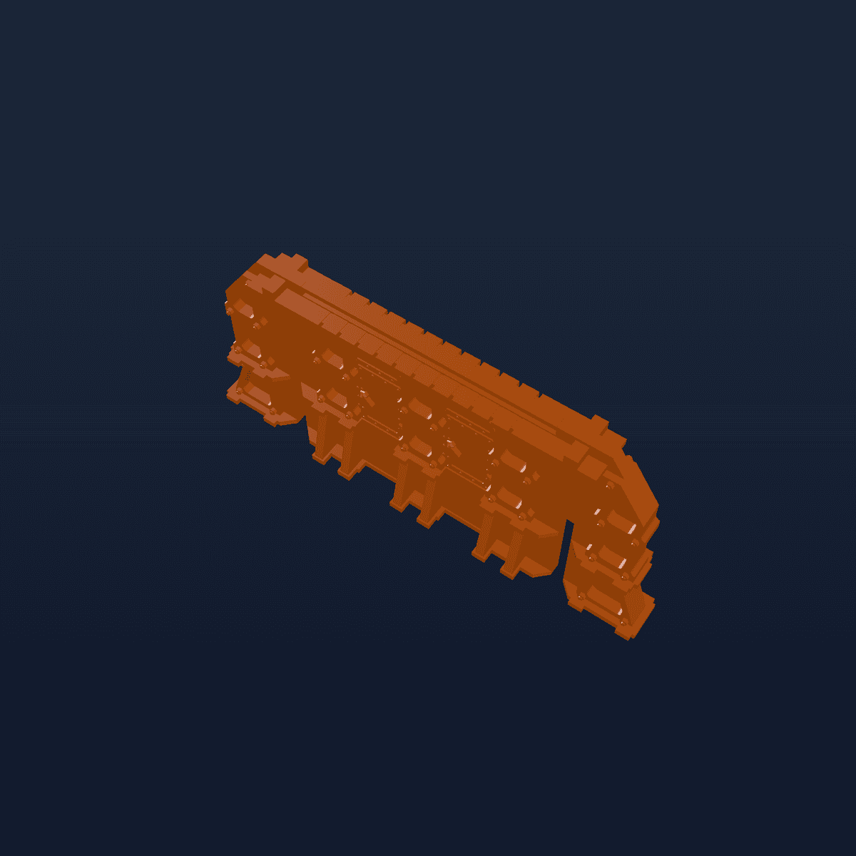 Wargames Terrain STC Hab Block