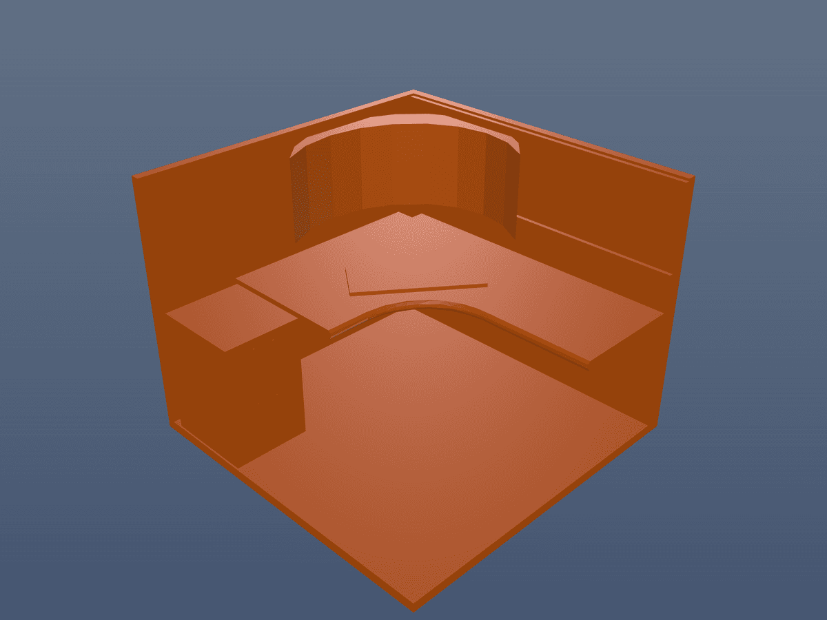 Wargames Terrain 28mm Office Cubicles 4 Desk 2 Desk And 1 Desk(1)