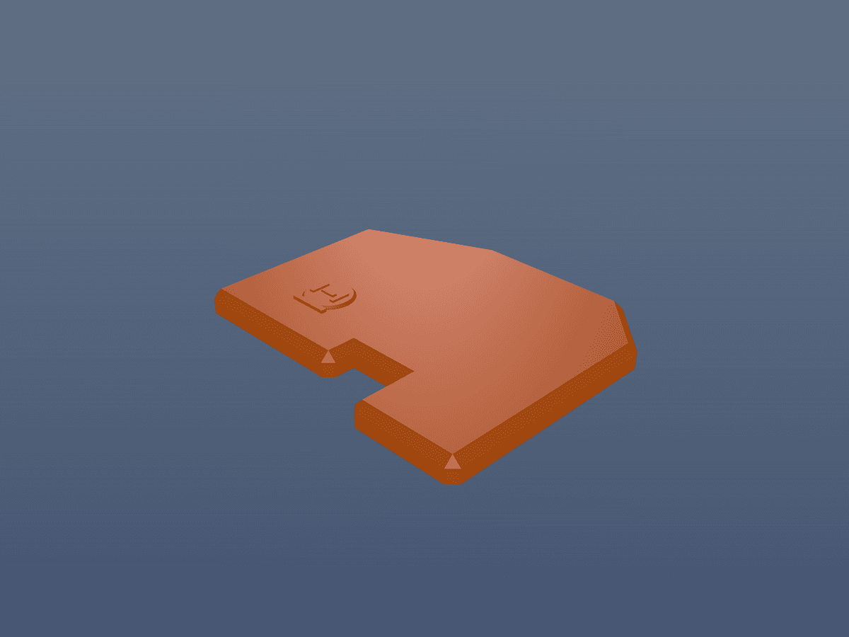 Großer Bunker Tabletop Terrain for Wargames - 28mm