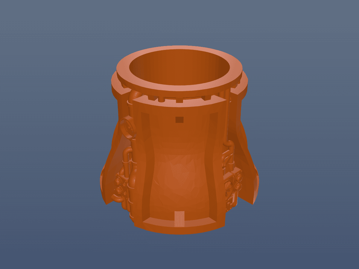 Wargames Terrain Industrial Reactor Part 2