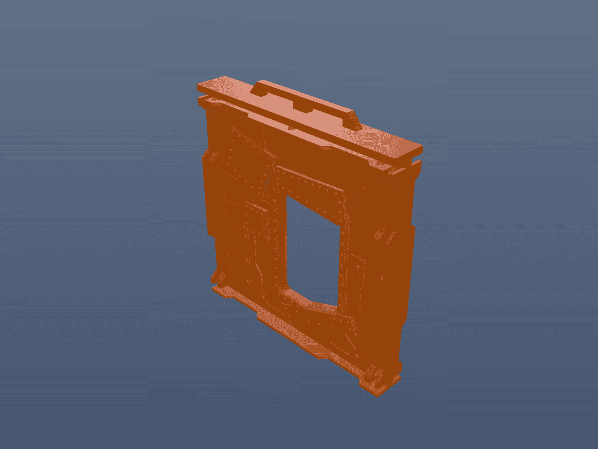 Necromunda Bulkhead Terrain Kit