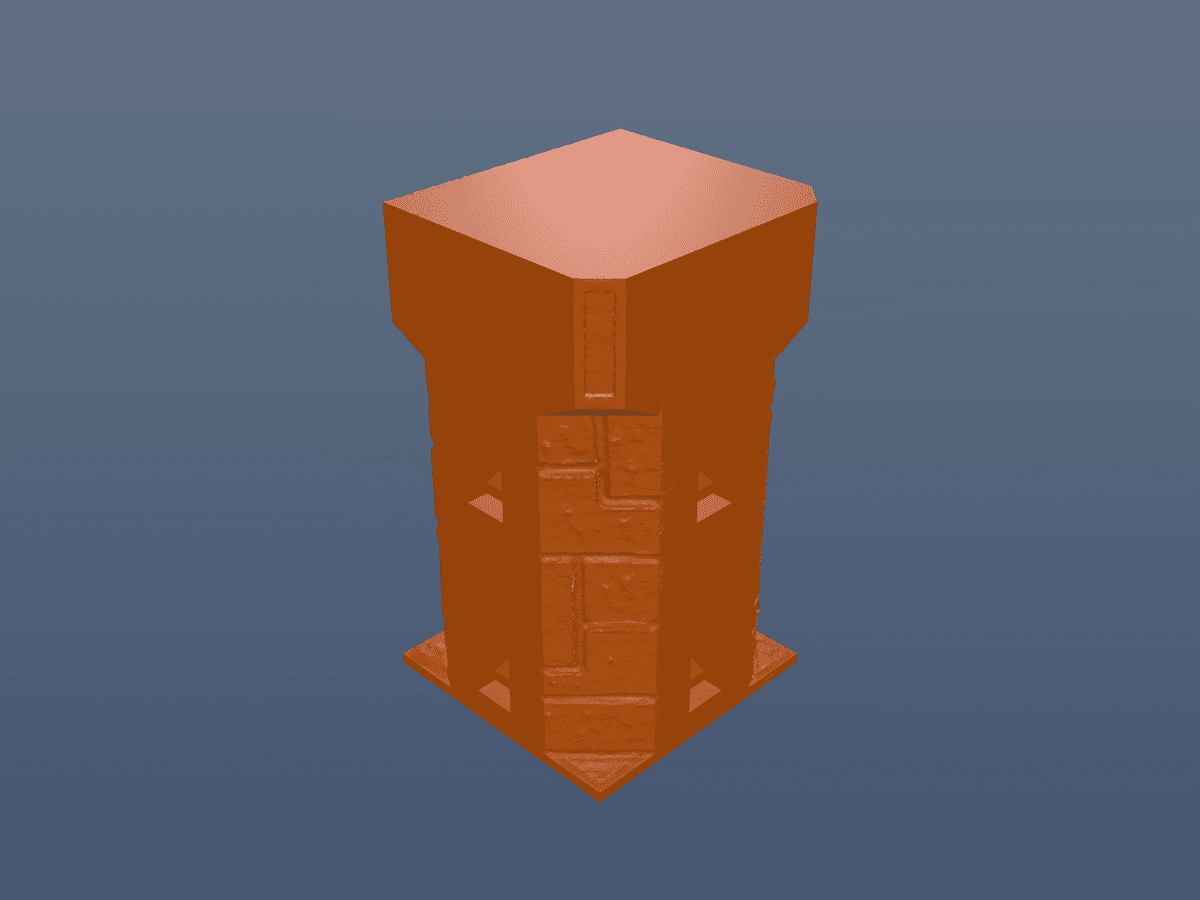 Wargames Terrain OpenLOCK Dwarven Halls Corner Walls