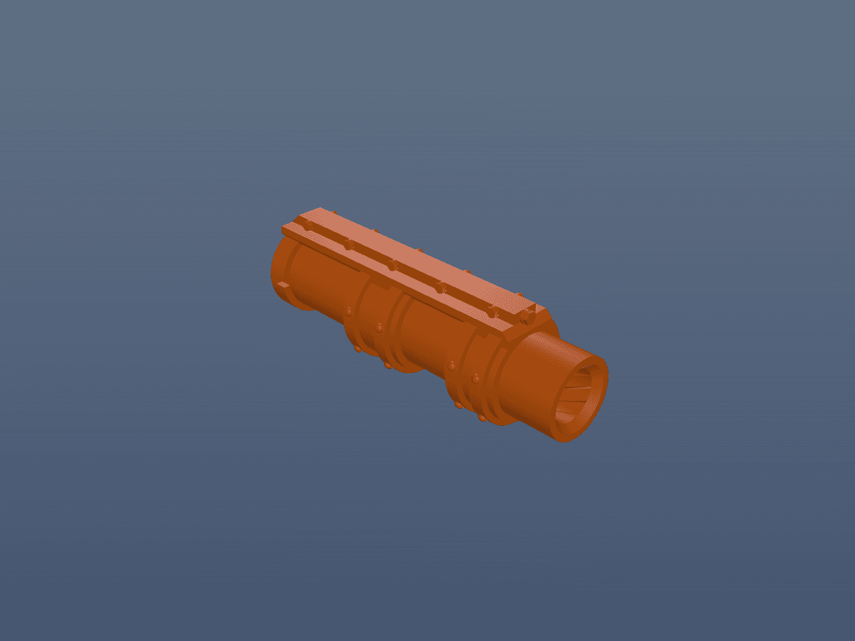 Revenge Battery Battle Cannon - Wargames Terrain