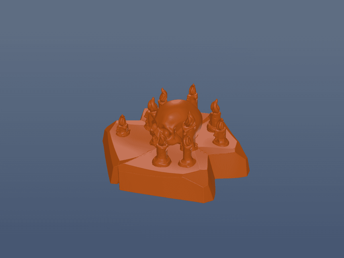 Wargames Terrain - The Skull Altar