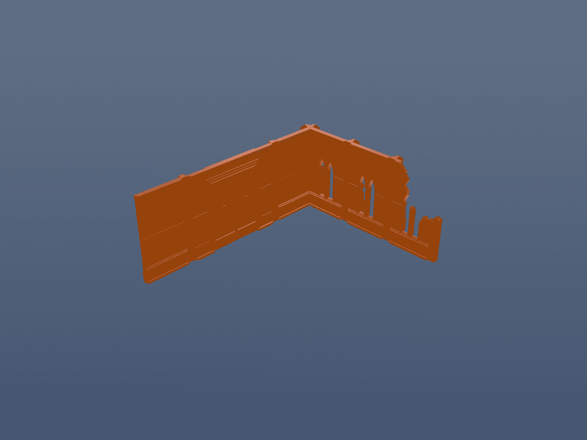 40K Sanctum Imperialis - Modular Terrain Set