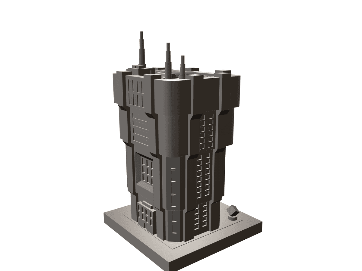Brutalist Cyberpunk