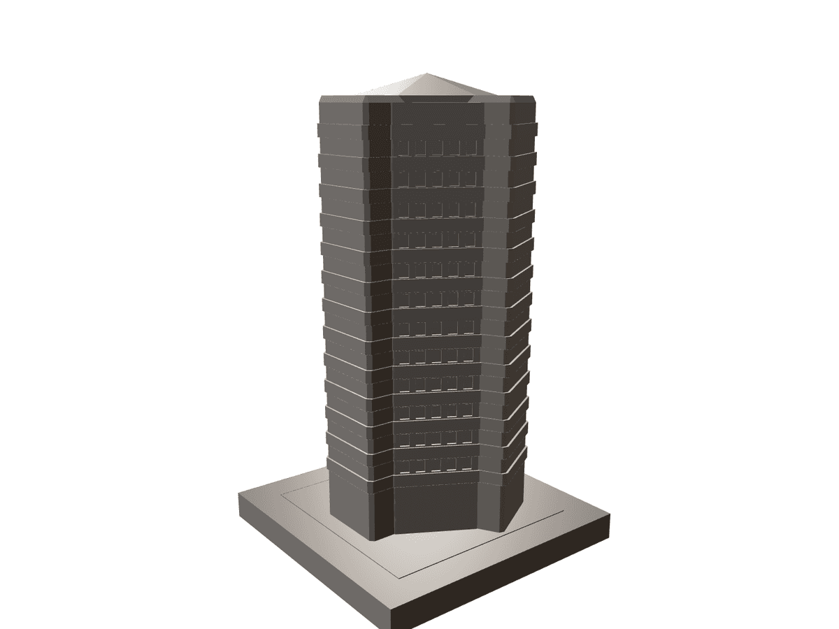 Trigonbuilding