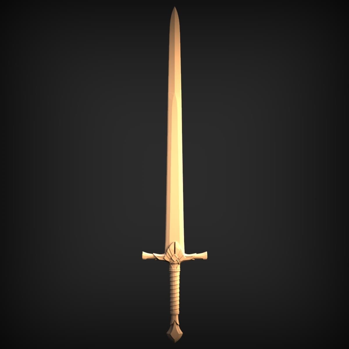 Medieval Knight's Longsword