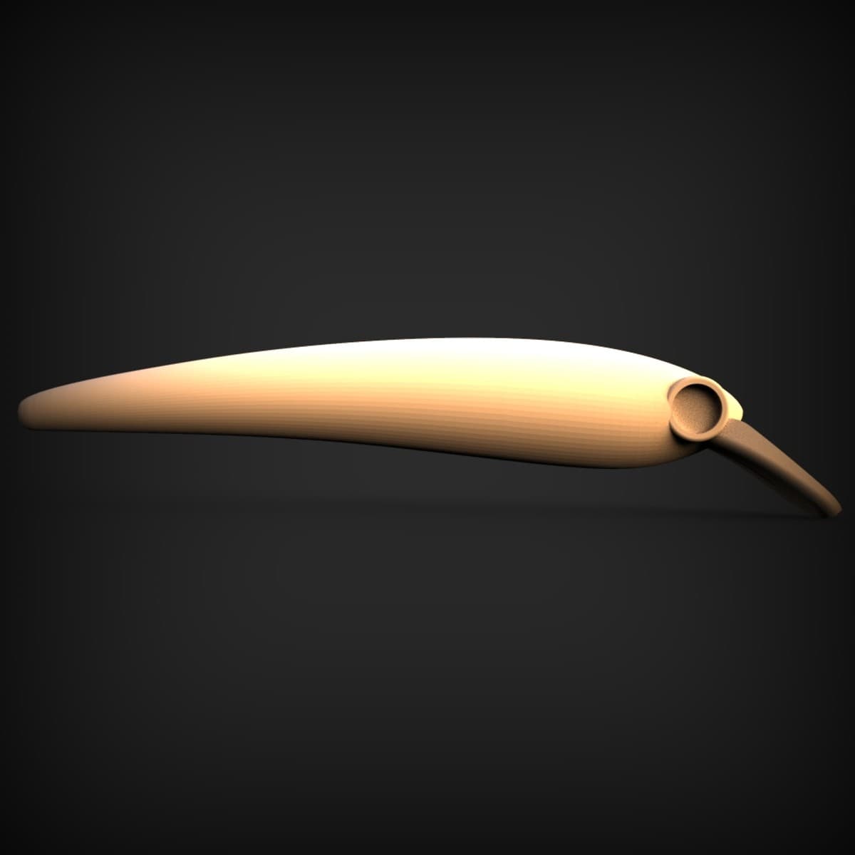 Streamlined Minnow Lure Blank