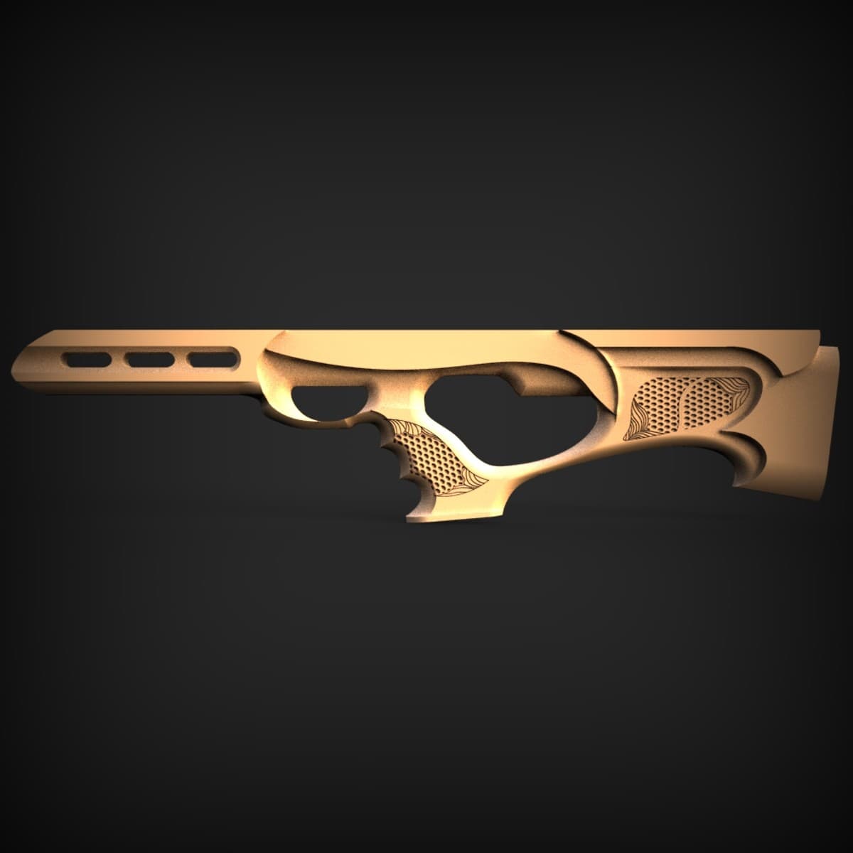 Skeletonised Thumbhole Rifle Stock