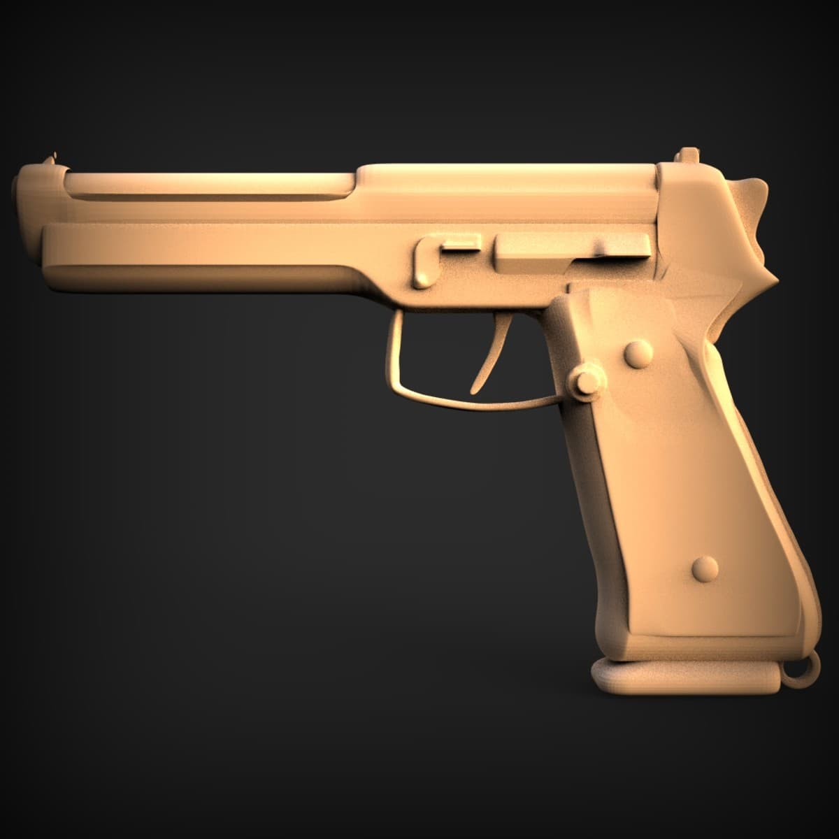 Semi-Automatic Pistol Display Replica