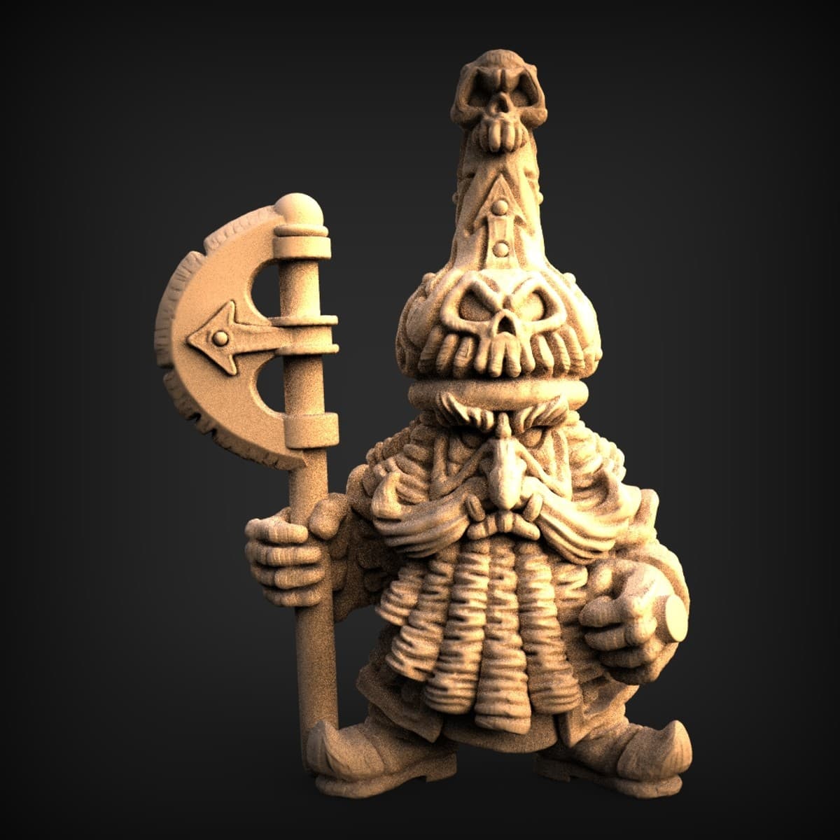 Skull-Crowned Grave-Warden Dwarf