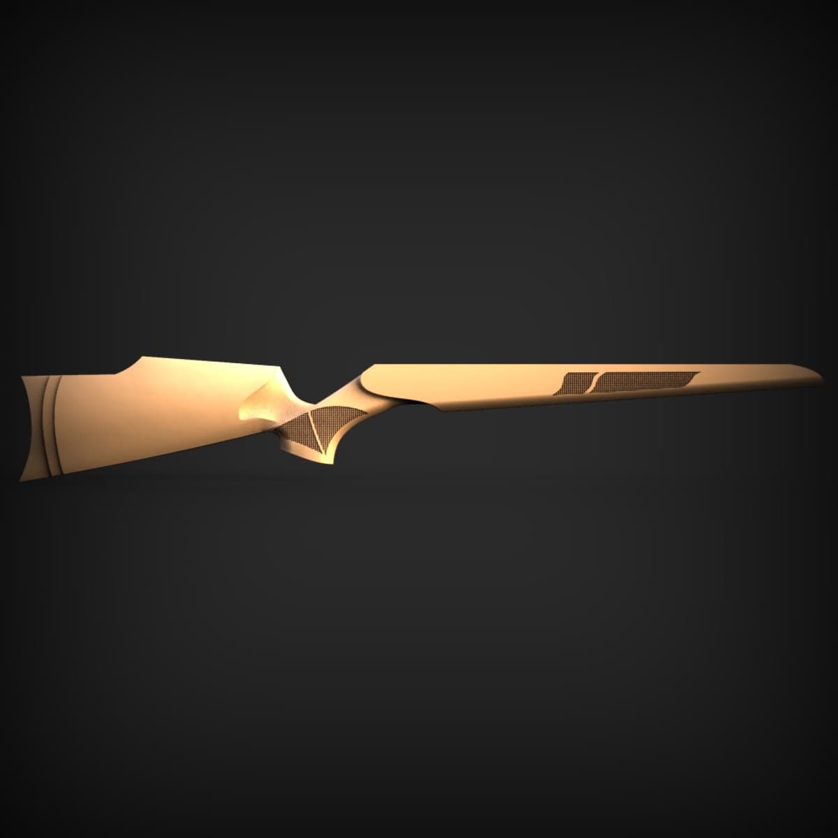 Sporting Rifle Stock Blank