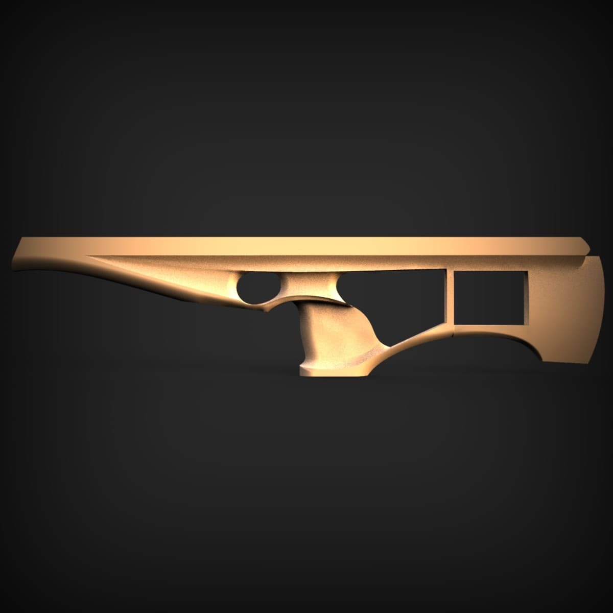 Tapered Openwork Support Bracket