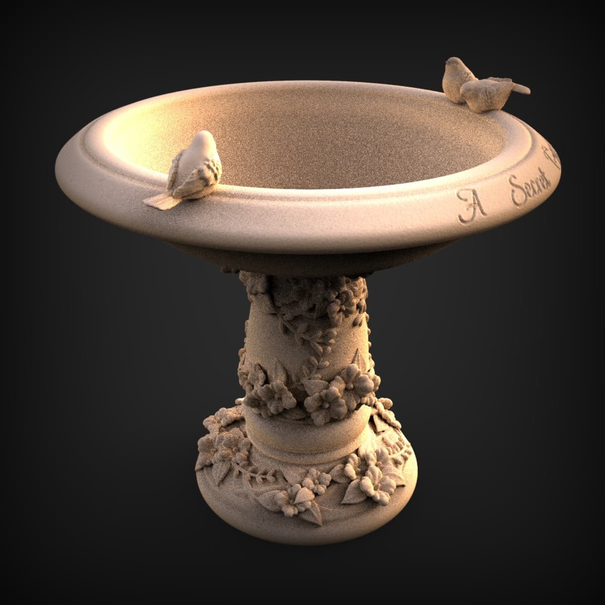 Songbird Cottage Garden Birdbath