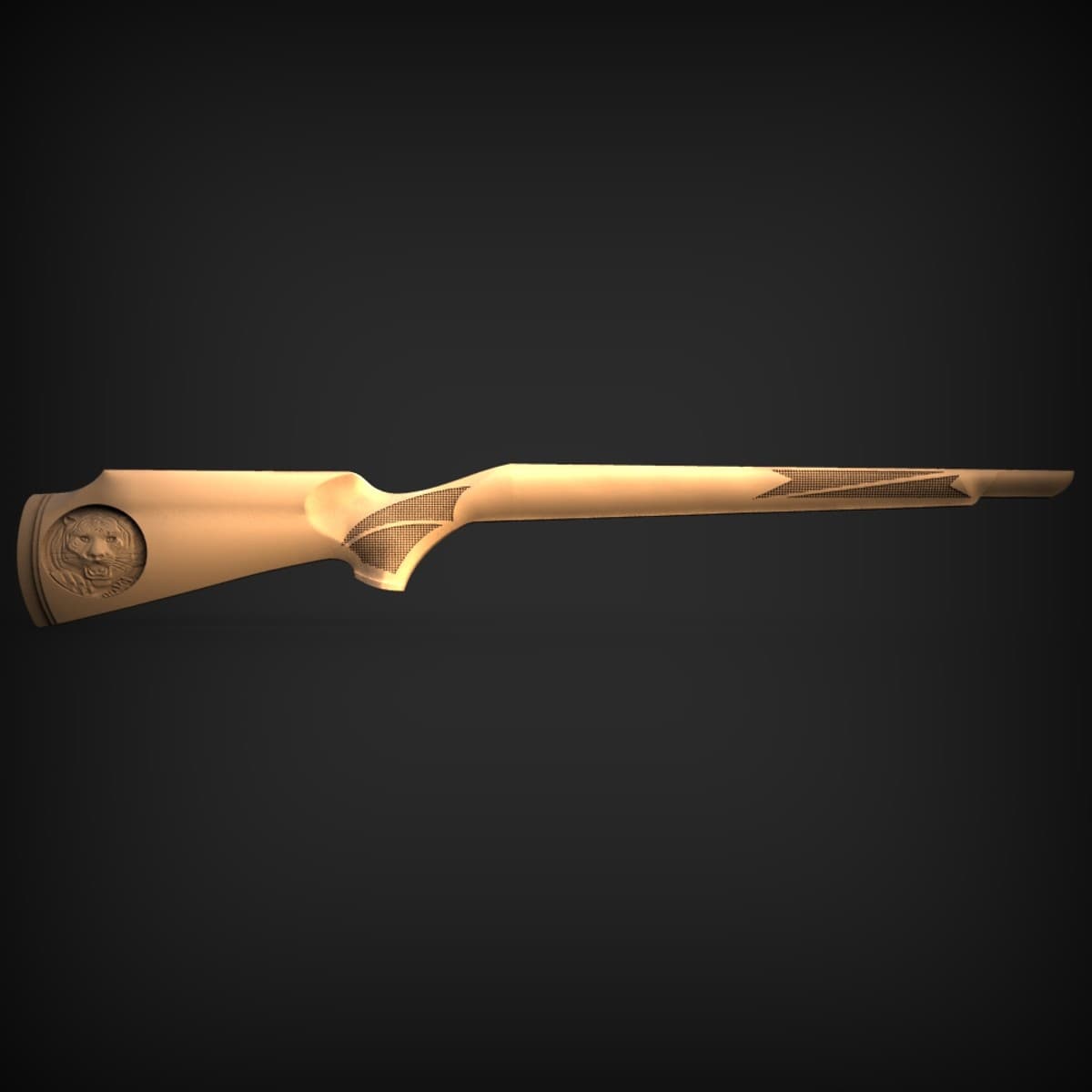 Tiger Medallion Sporting Rifle Stock