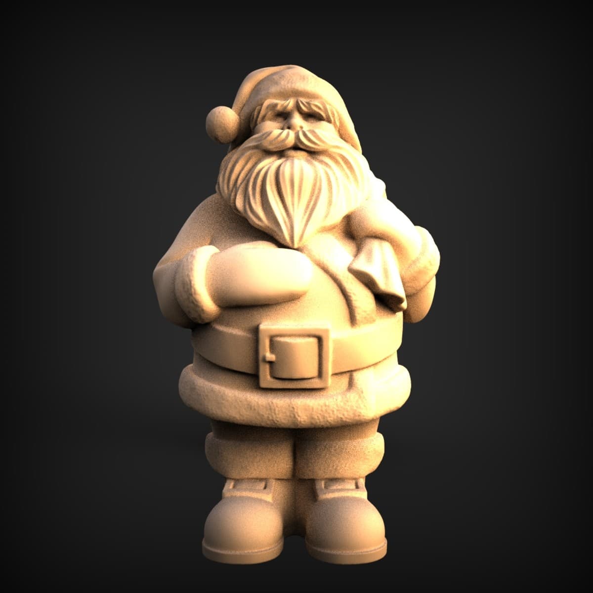 Jolly Father Christmas Figurine