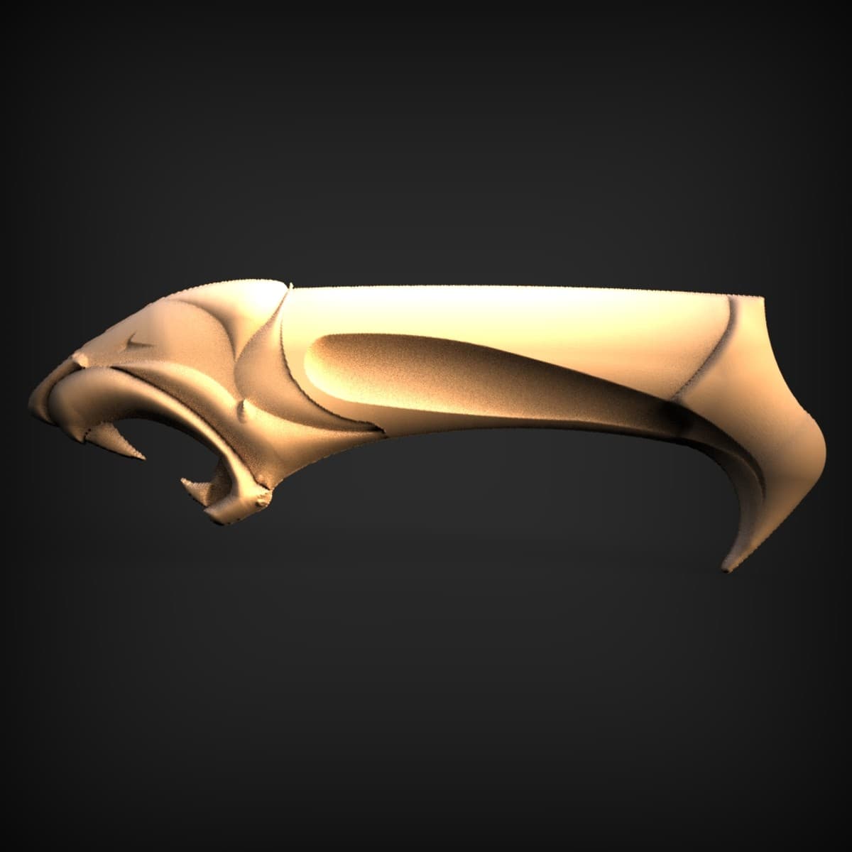 Eagle-Head Walking Cane Handle